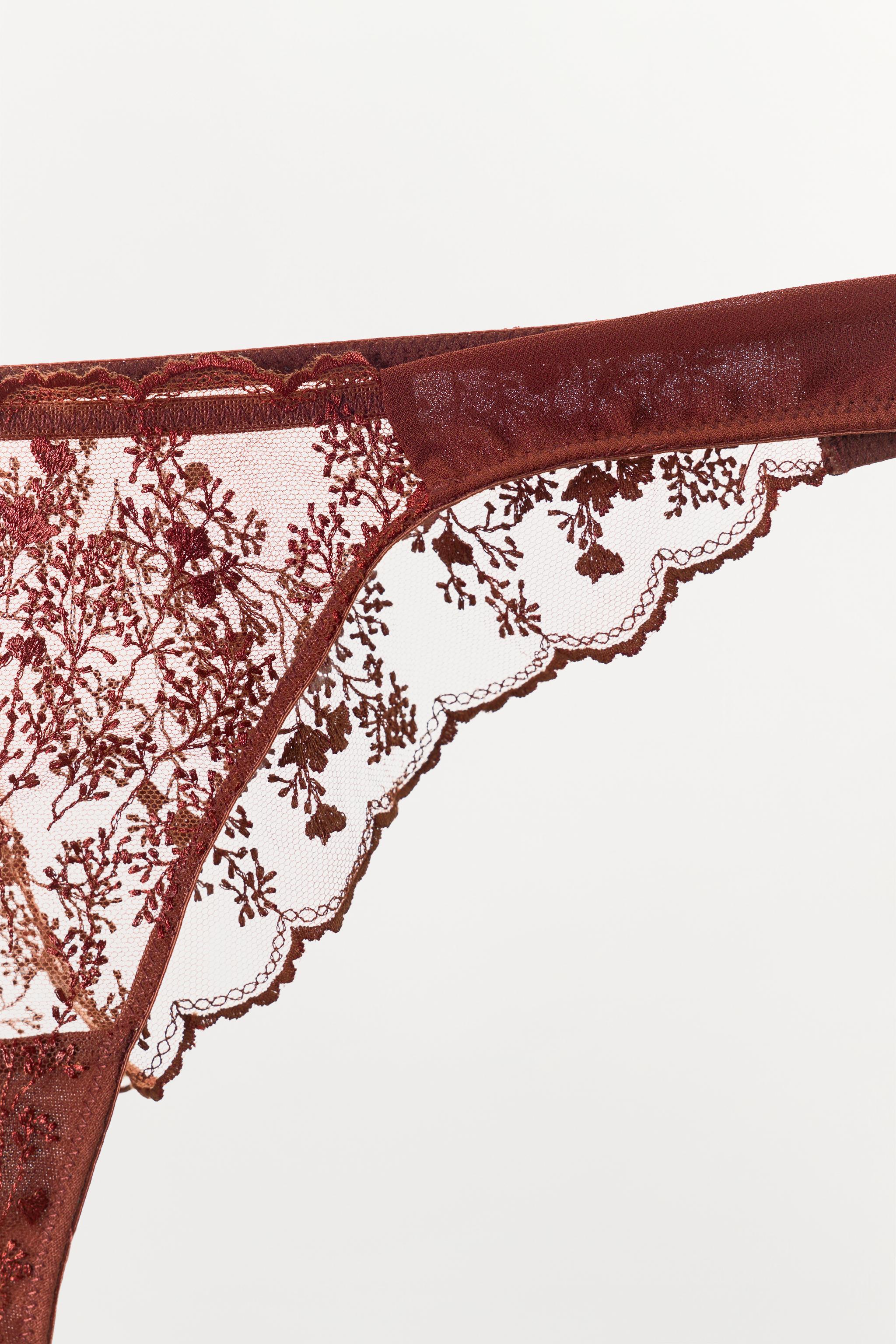 COMBINATION LACE PANTIES